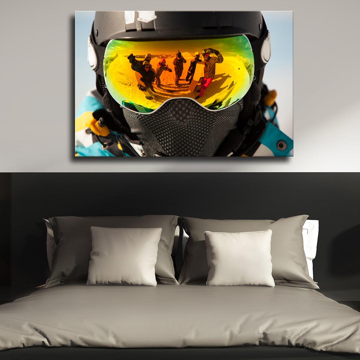 Snow Goggles Multi Panel Canvas Wall Art