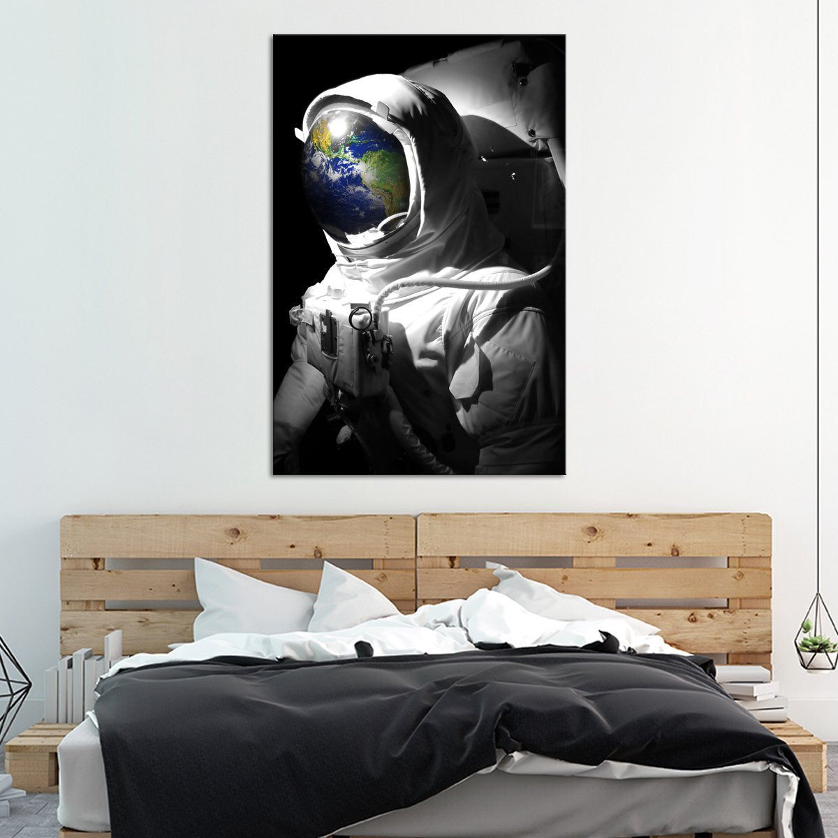 Spaceman Pop Multi Panel Canvas Wall Art