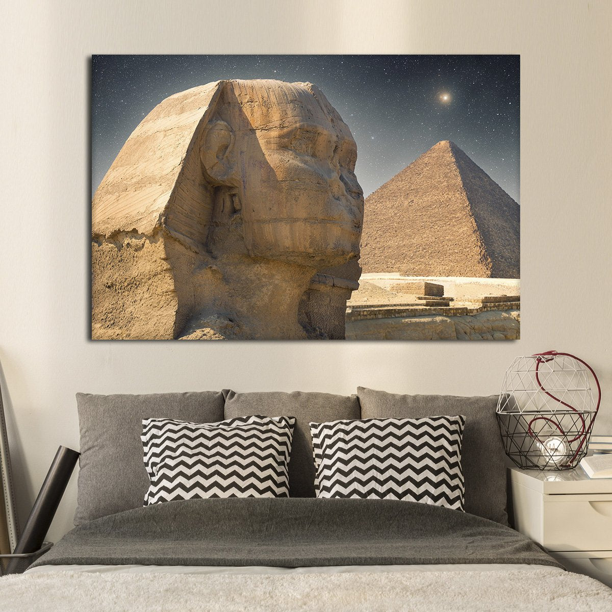 Sphinx Multi Panel Canvas Wall Art