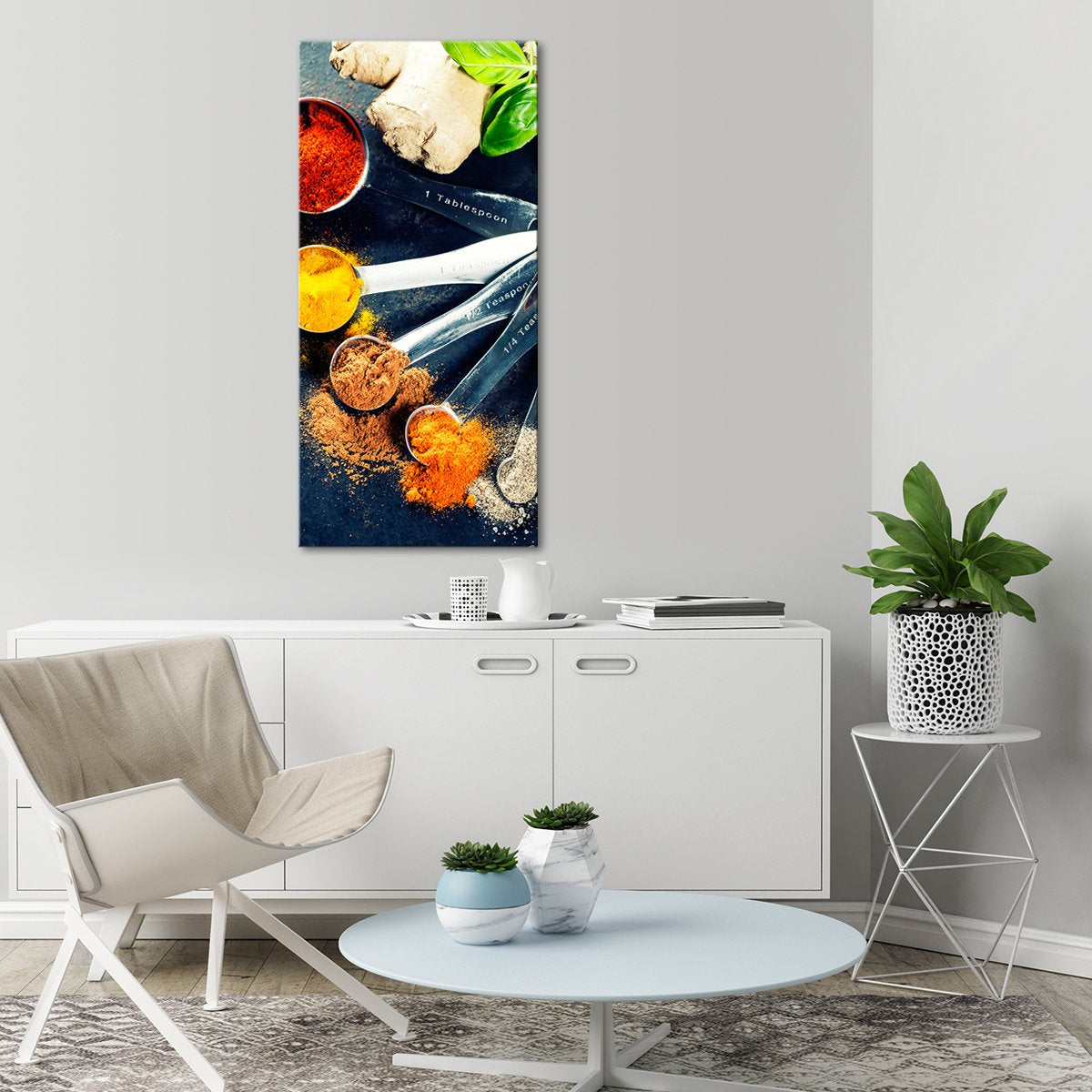 Spice Selection Multi Panel Canvas Wall Art