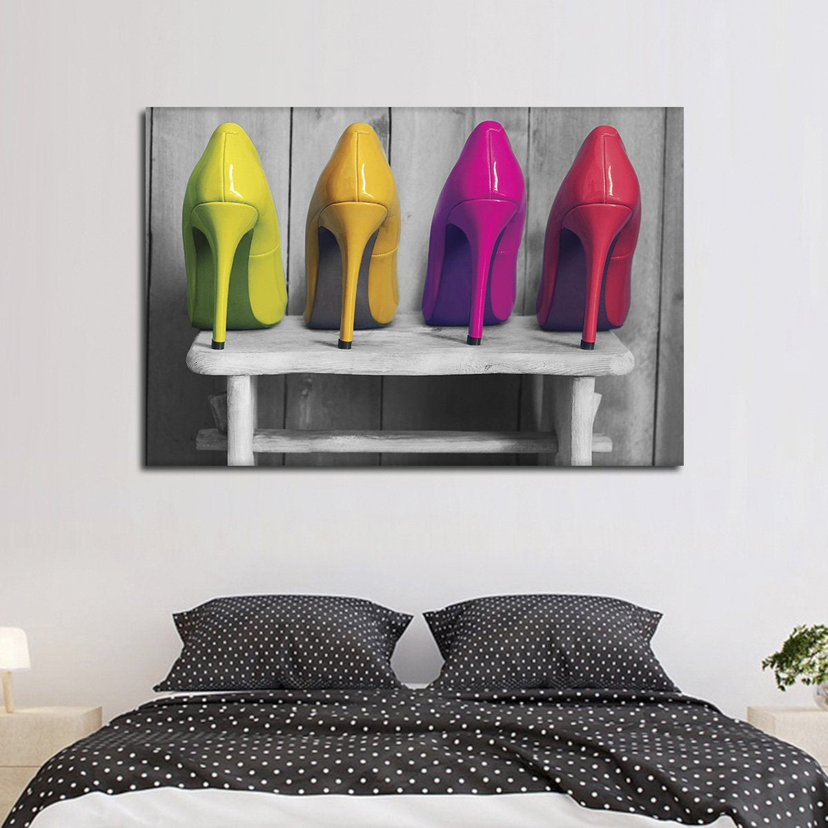 Stilleto Pop Multi Panel Canvas Wall Art