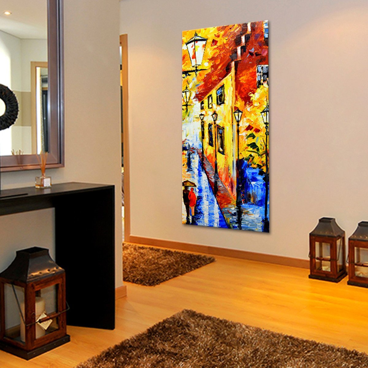 Streets Of London Multi Panel Canvas Wall Art