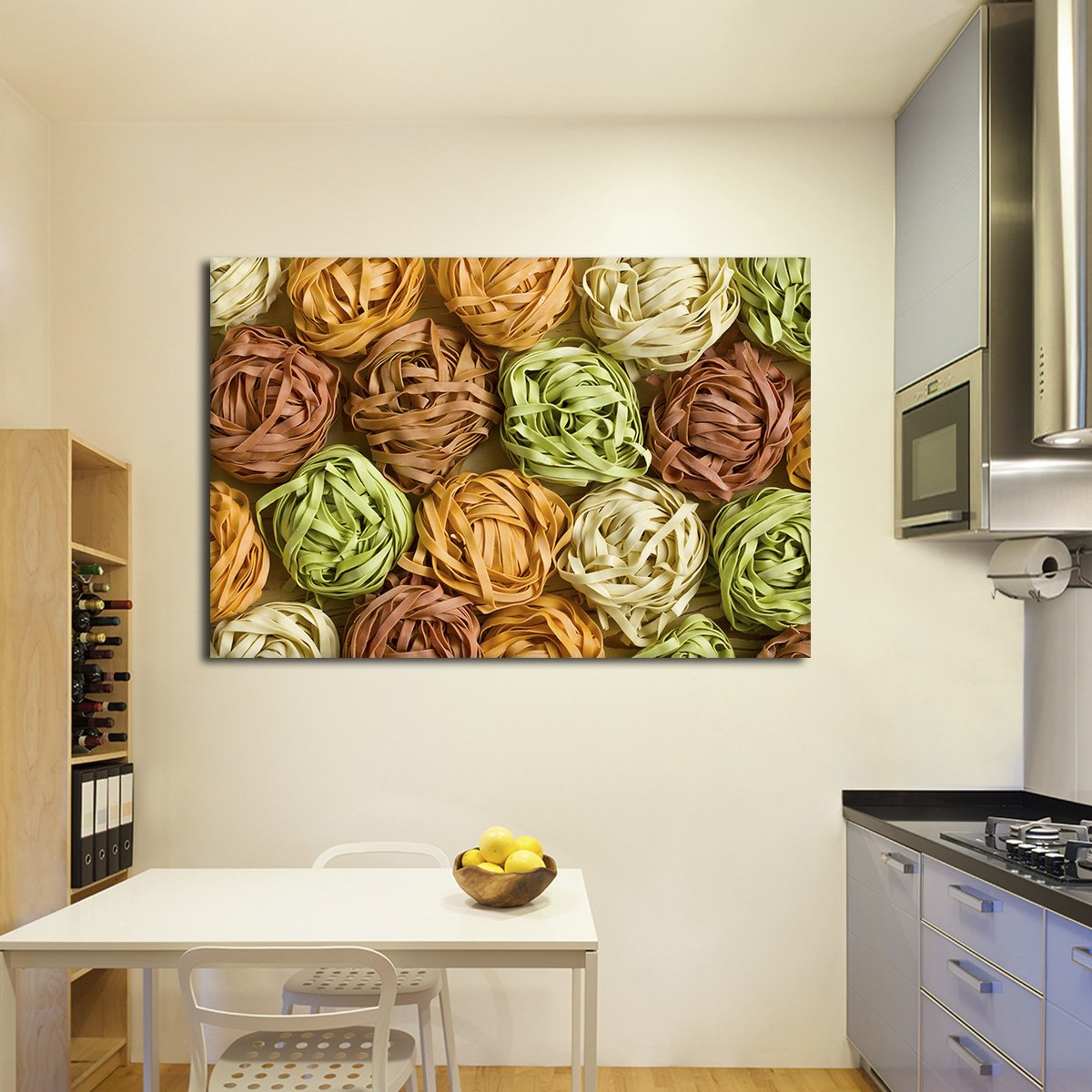 Tagliatelle Multi Panel Canvas Wall Art