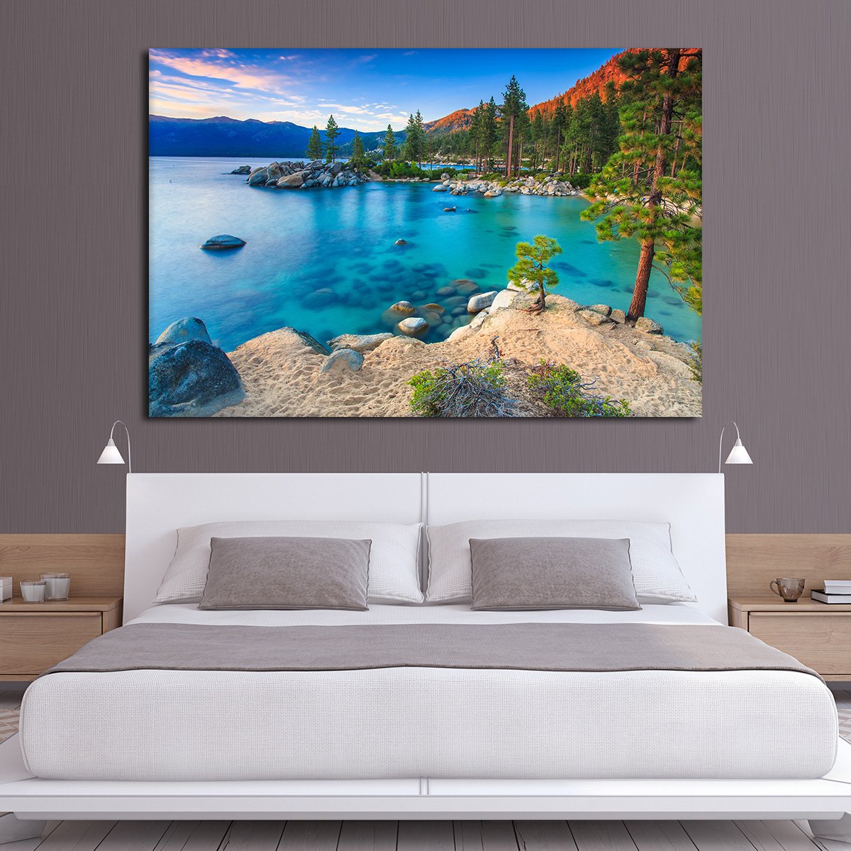 Tahoe Heaven Multi Panel Canvas Wall Art