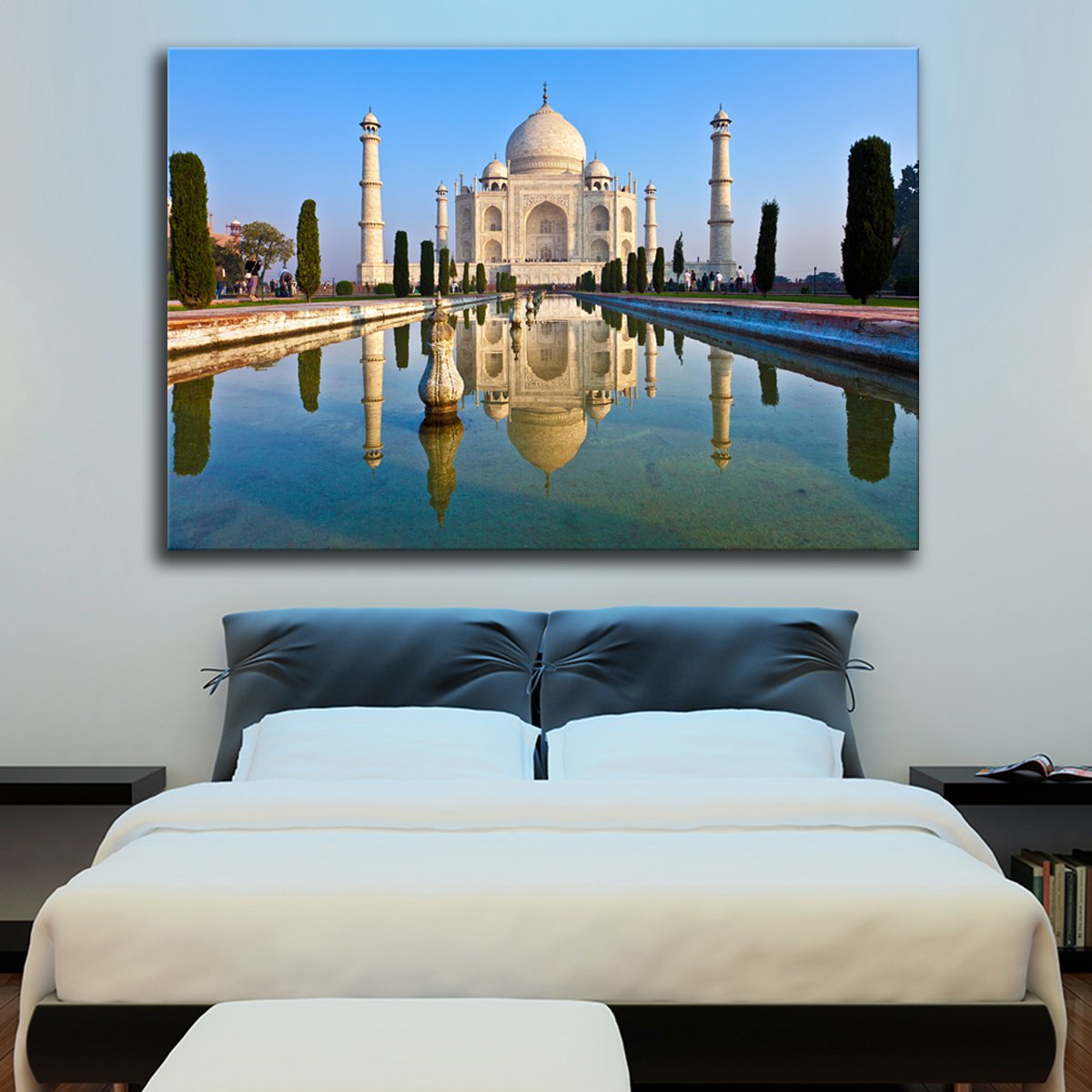 Taj Mahal Multi Panel Canvas Wall Art