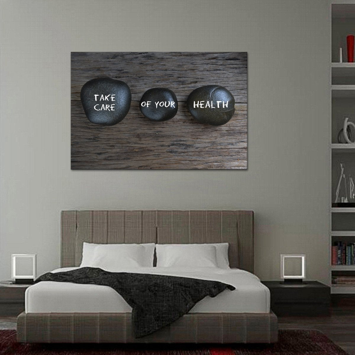 Take Care Of Your Health Multi Panel Canvas Wall Art