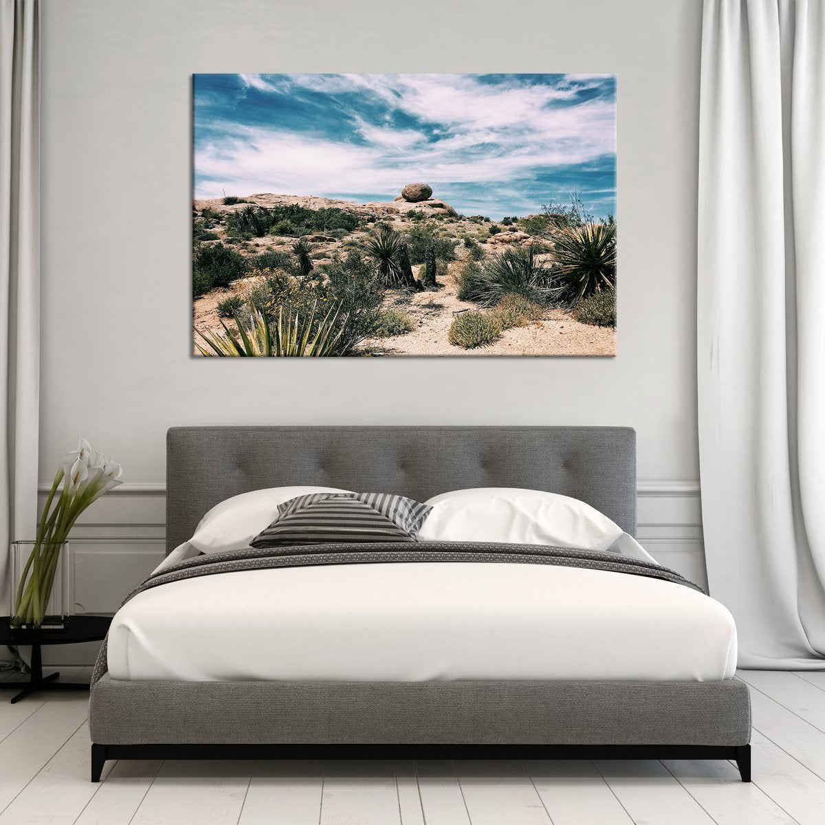 Desert Plants Multi Panel Canvas Wall Art