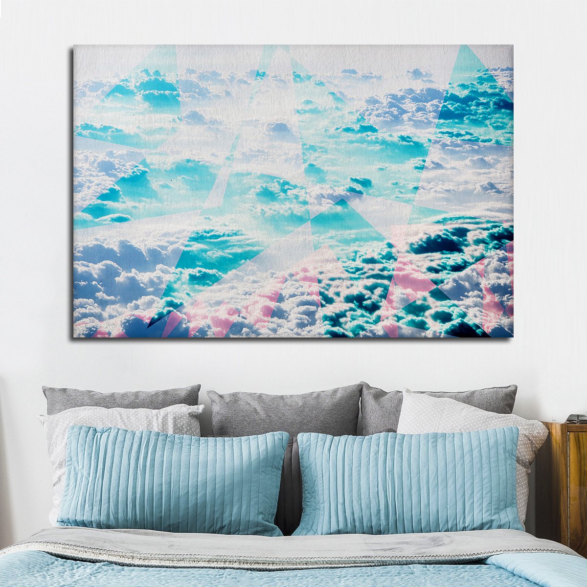 The Sky Is The Limit Multi Panel Canvas Wall Art