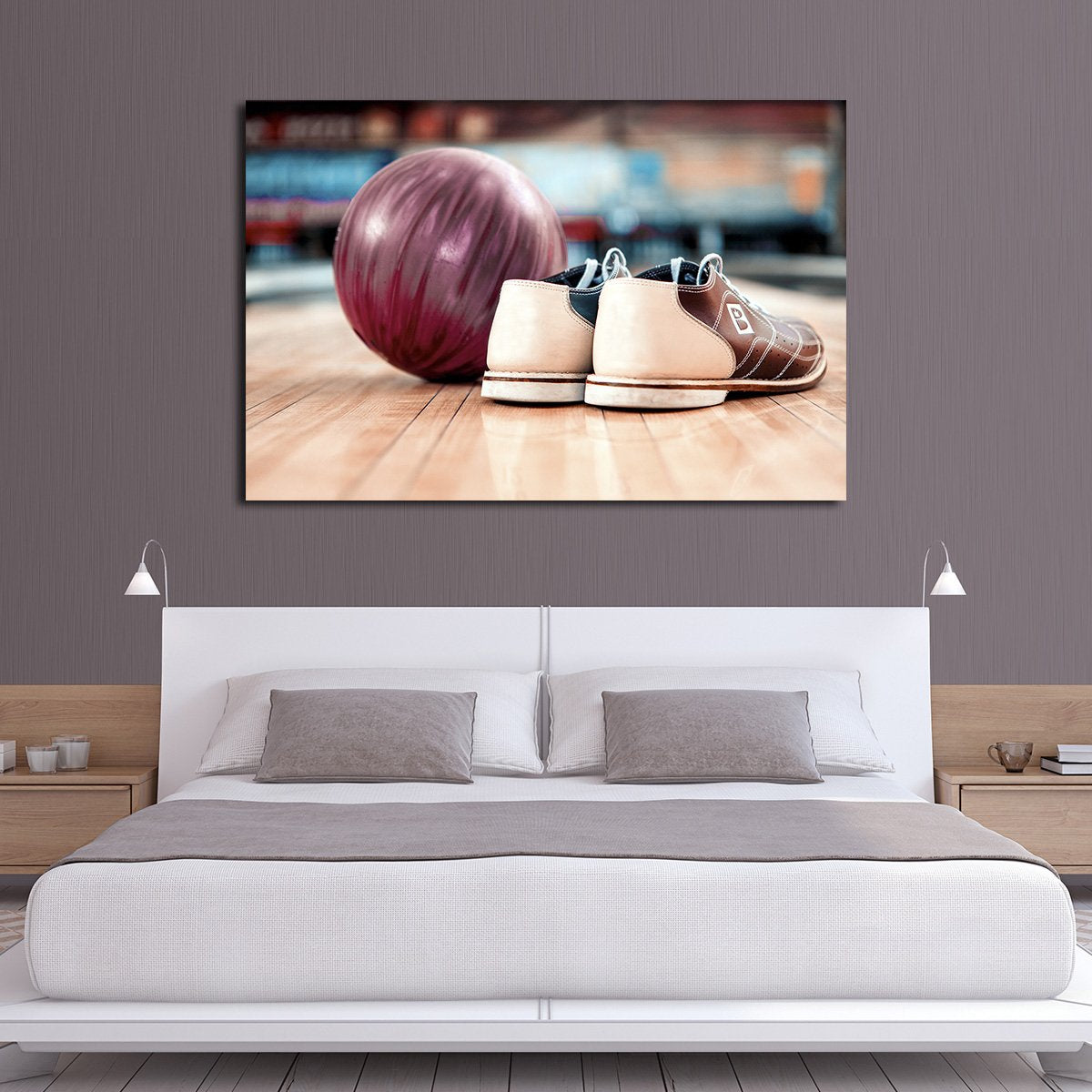 Tonight We Bowl Multi Panel Canvas Wall Art