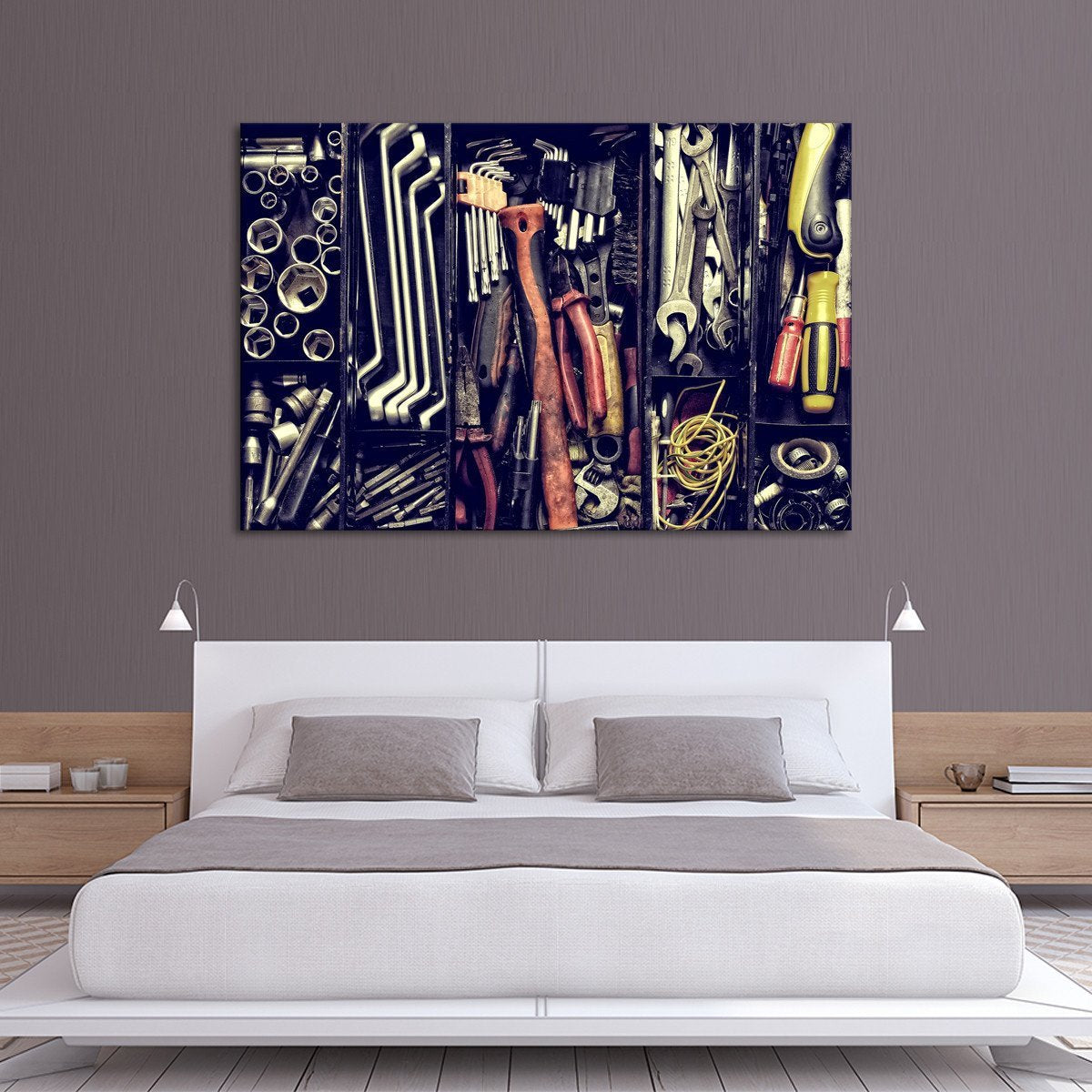 Tool Box Multi Panel Canvas Wall Art