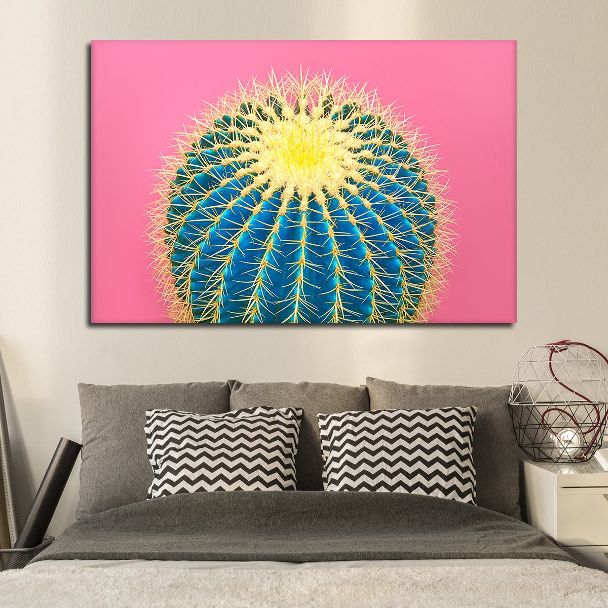 Trendy Cactus Multi Panel Canvas Wall Art