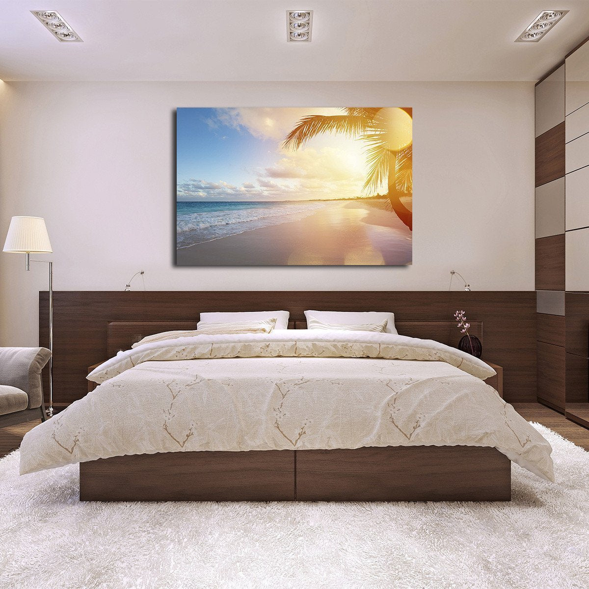 Tropical Haven Multi Panel Canvas Wall Art