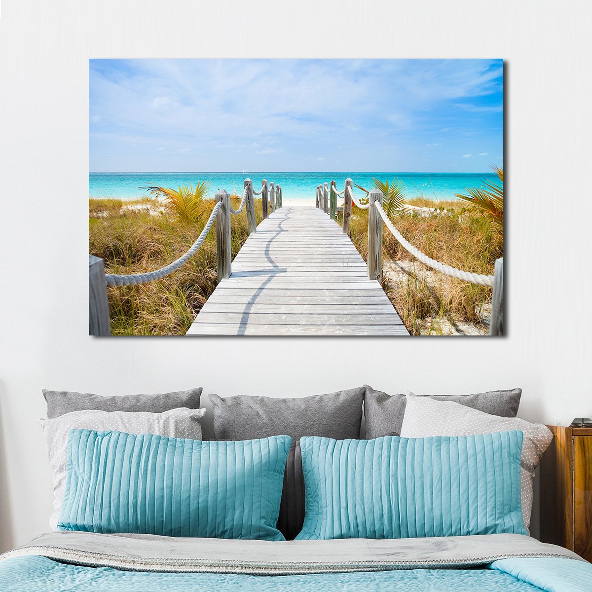 Turks and Caicos Multi Panel Canvas Wall Art