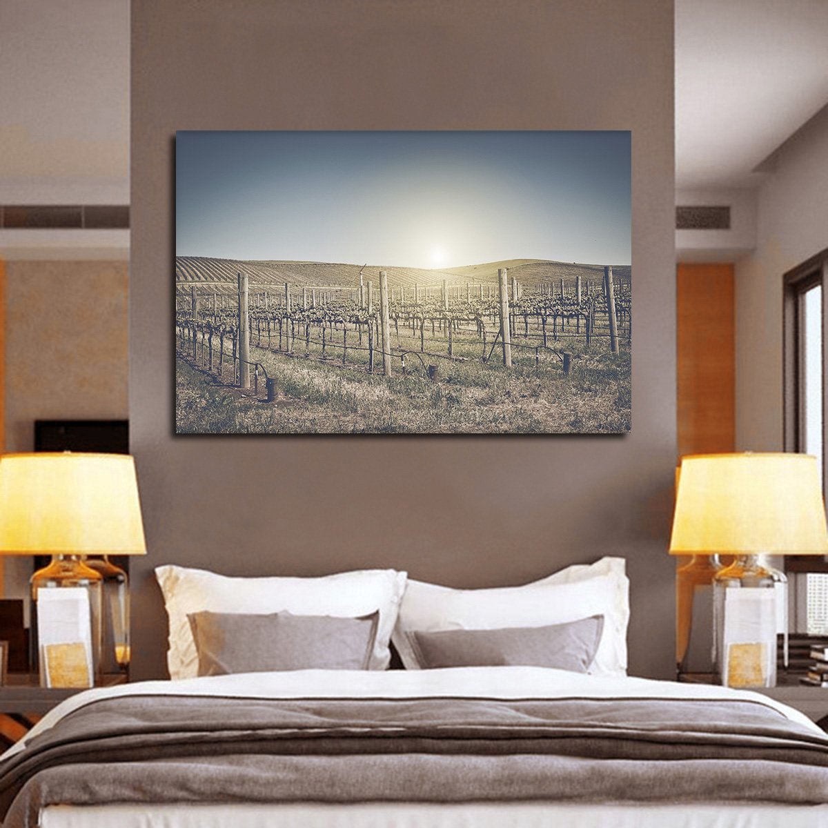 Tuscan Sun Multi Panel Canvas Wall Art