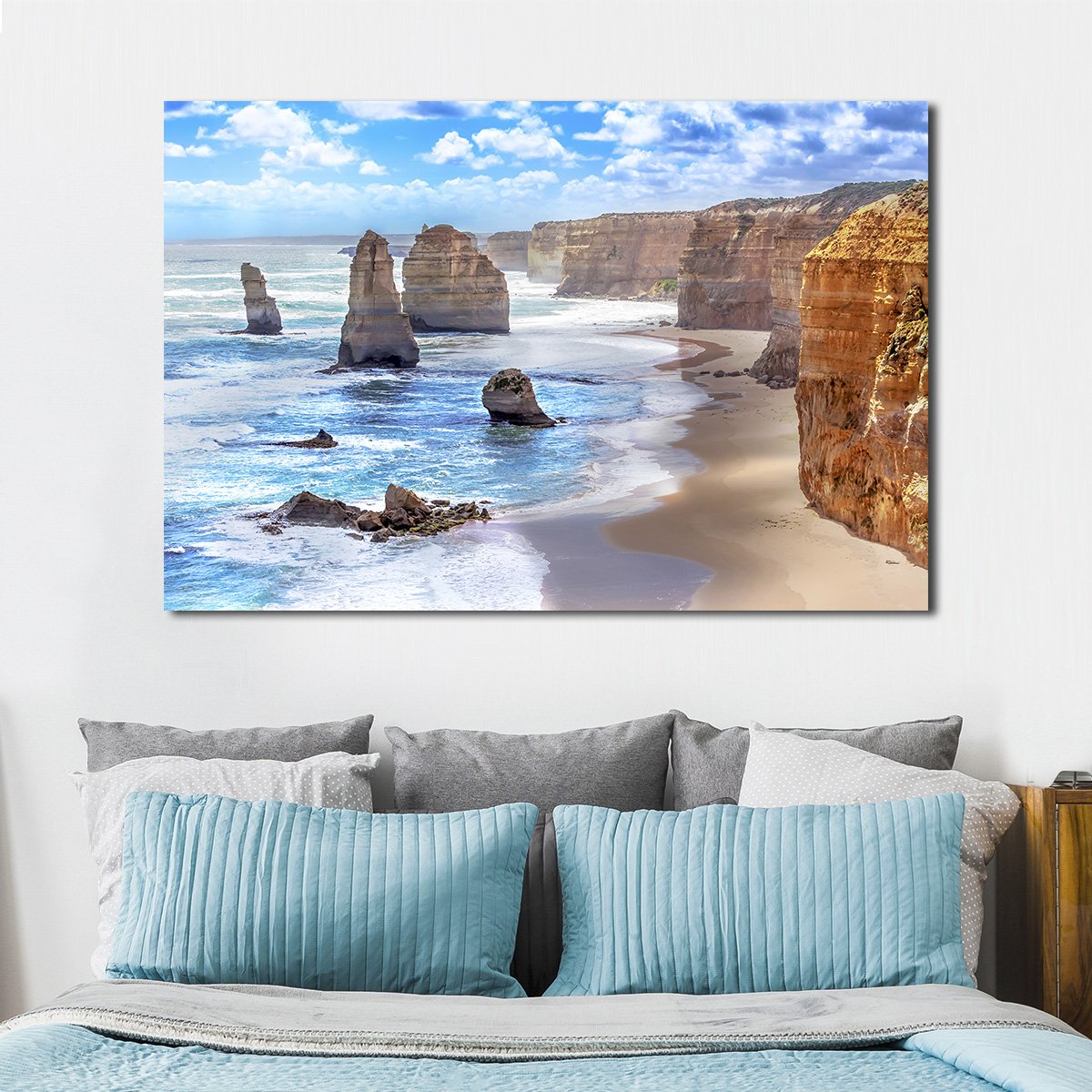 Twelve Apostles View Multi Panel Canvas Wall Art