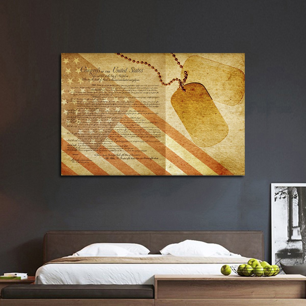 USA Pride Multi Panel Canvas Wall Art