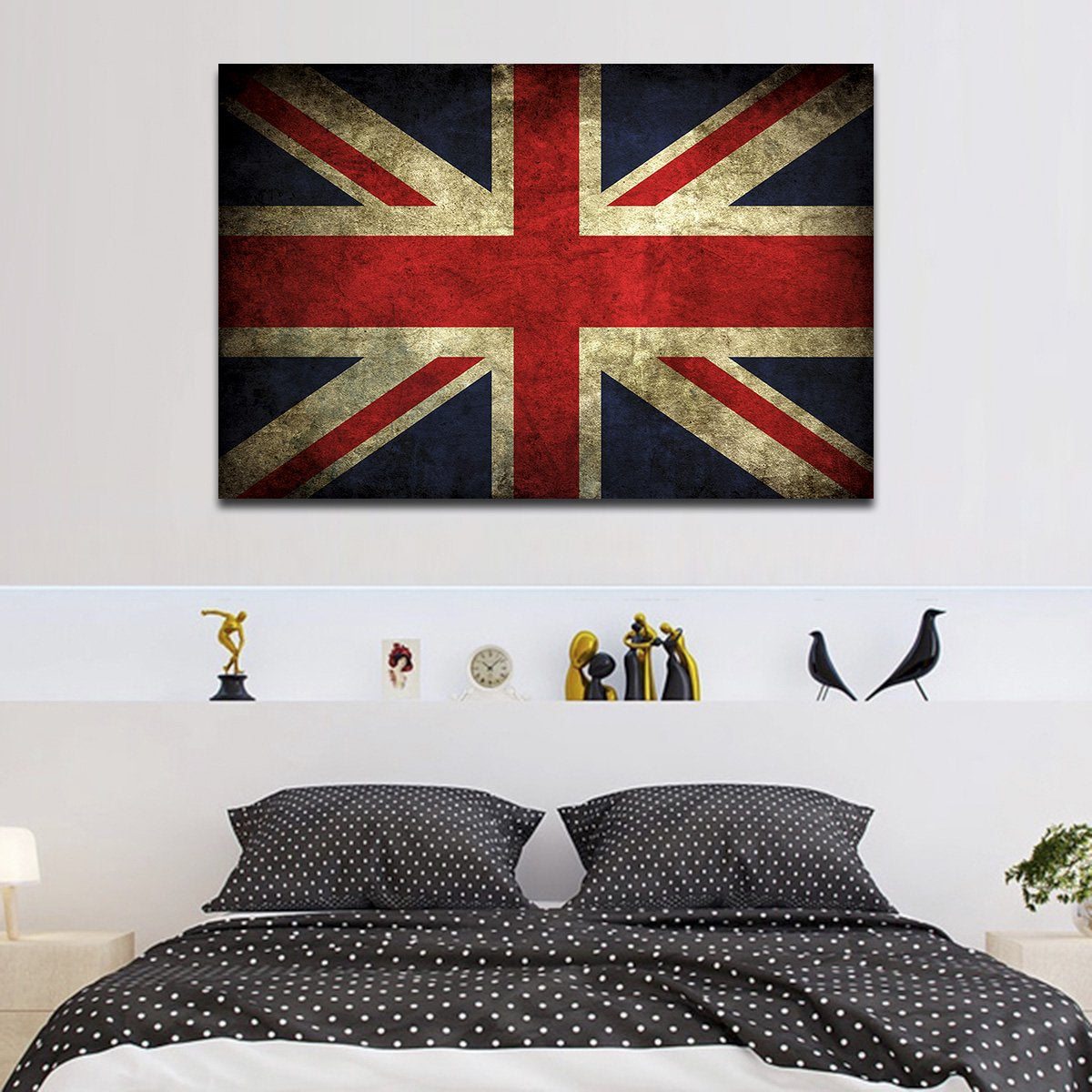 United Kingdom Flag Multi Panel Canvas Wall Art