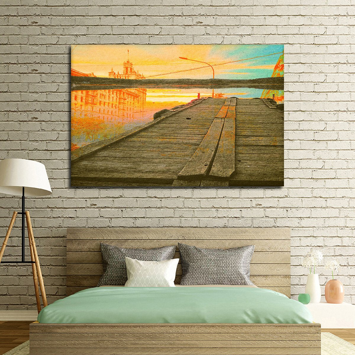 Urban Fantasy Multi Panel Canvas Wall Art