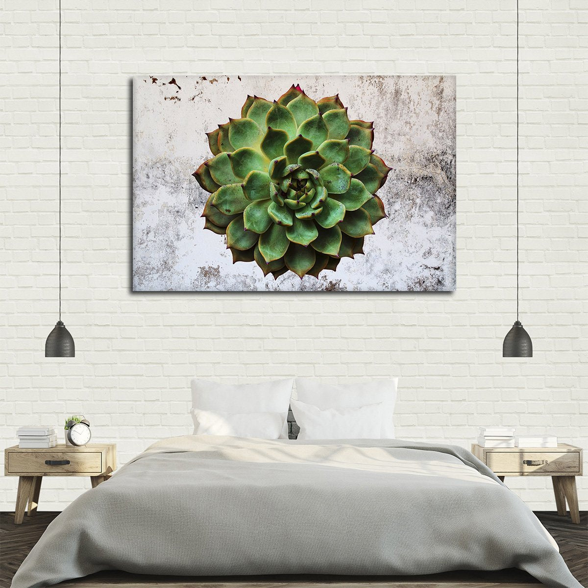 Urban Succulent Multi Panel Canvas Wall Art
