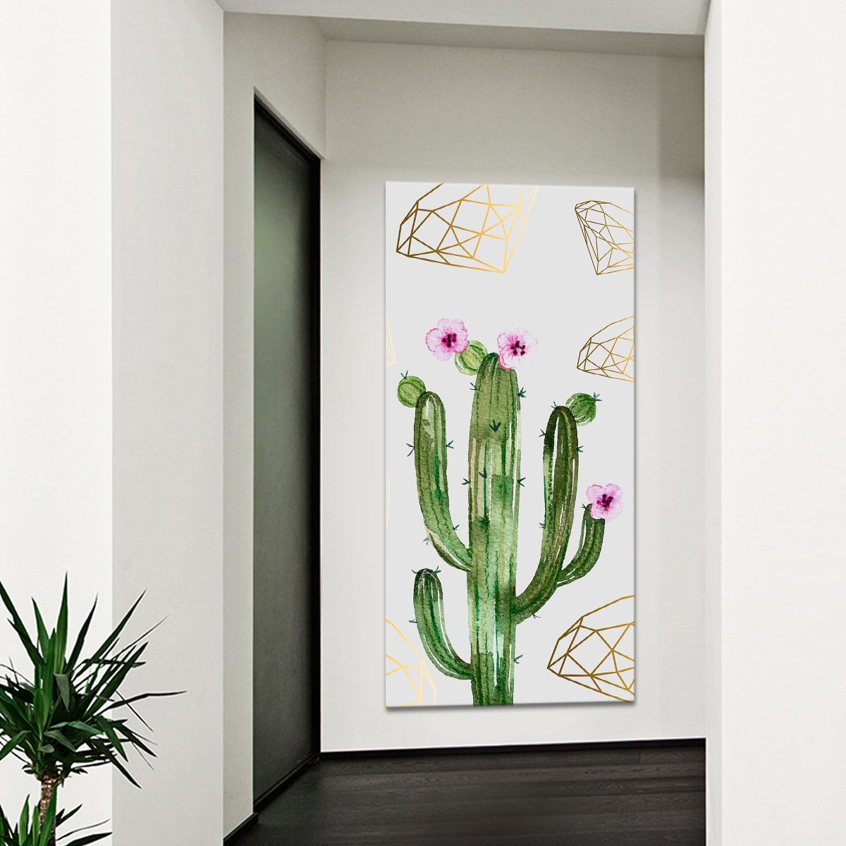 Valuable Cactus Multi Panel Canvas Wall Art