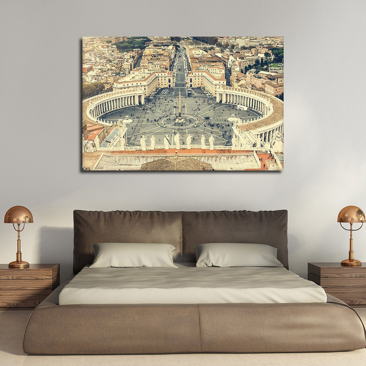 Vatican City Multi Panel Canvas Wall Art