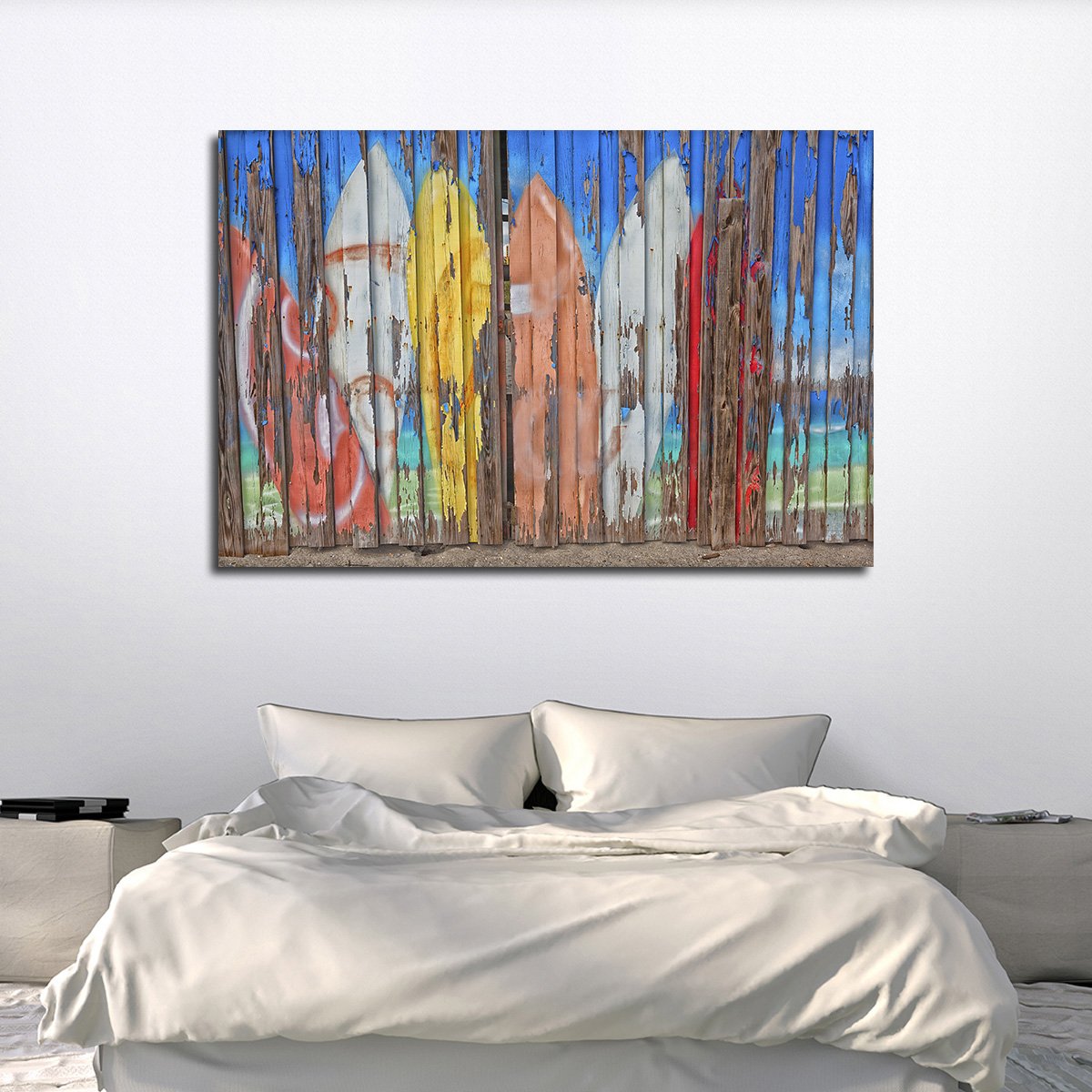 Venice Beach Club Multi Panel Canvas Wall Art
