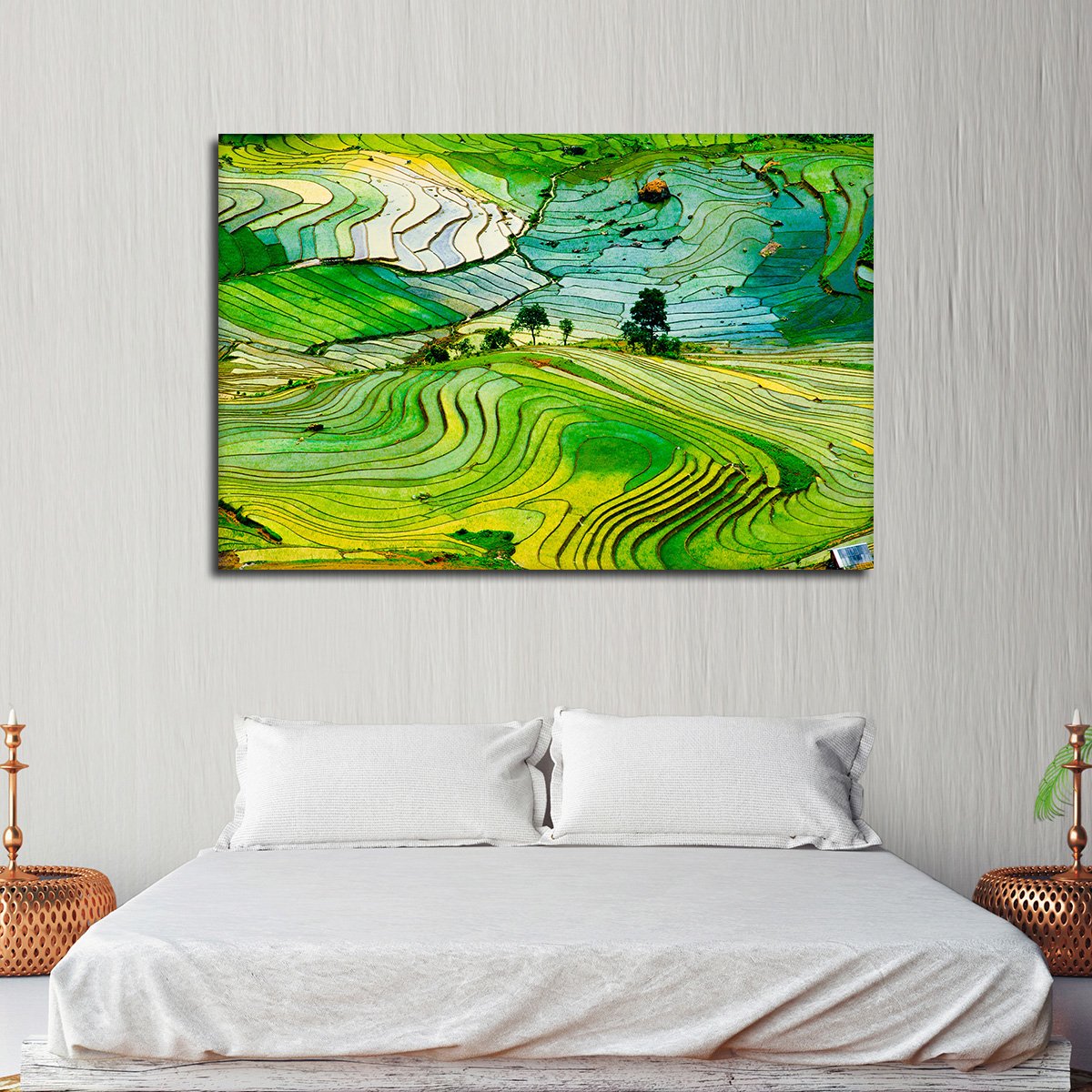 Vietnamese Landscape Multi Panel Canvas Wall Art