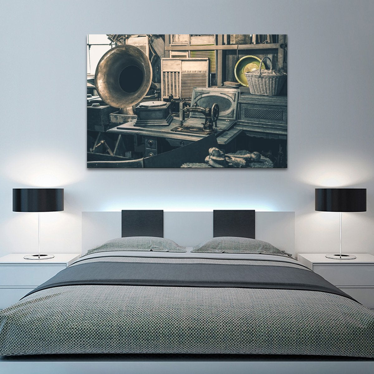 Vintage Shop Multi Panel Canvas Wall Art