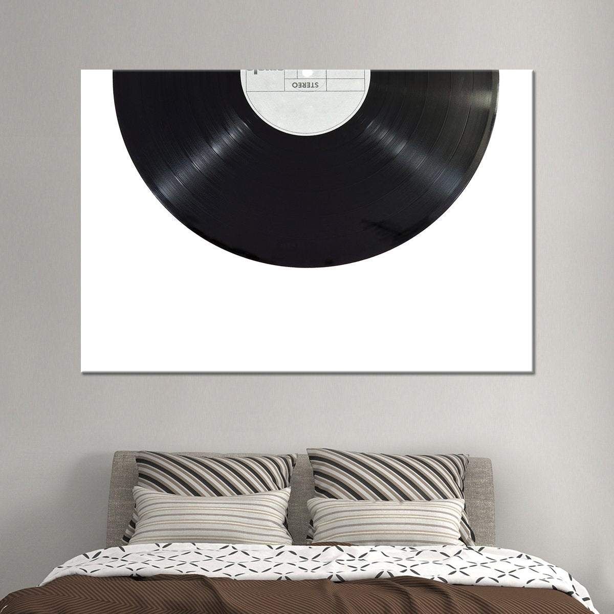 Vinyl Record Multi Panel Canvas Wall Art
