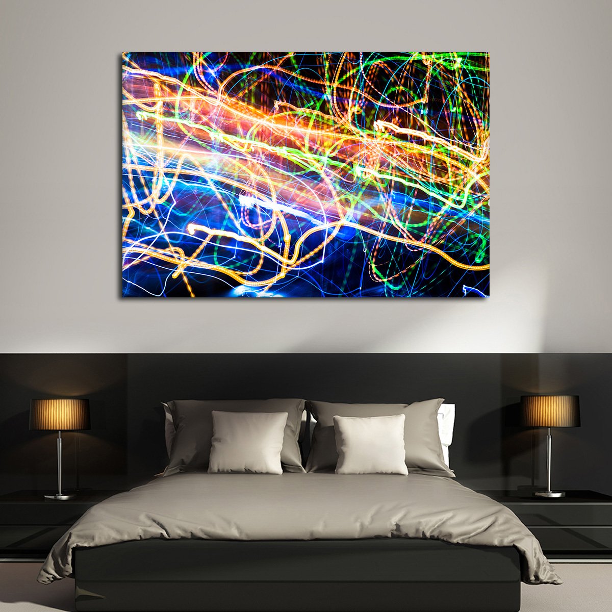 Vivid Light Multi Panel Canvas Wall Art