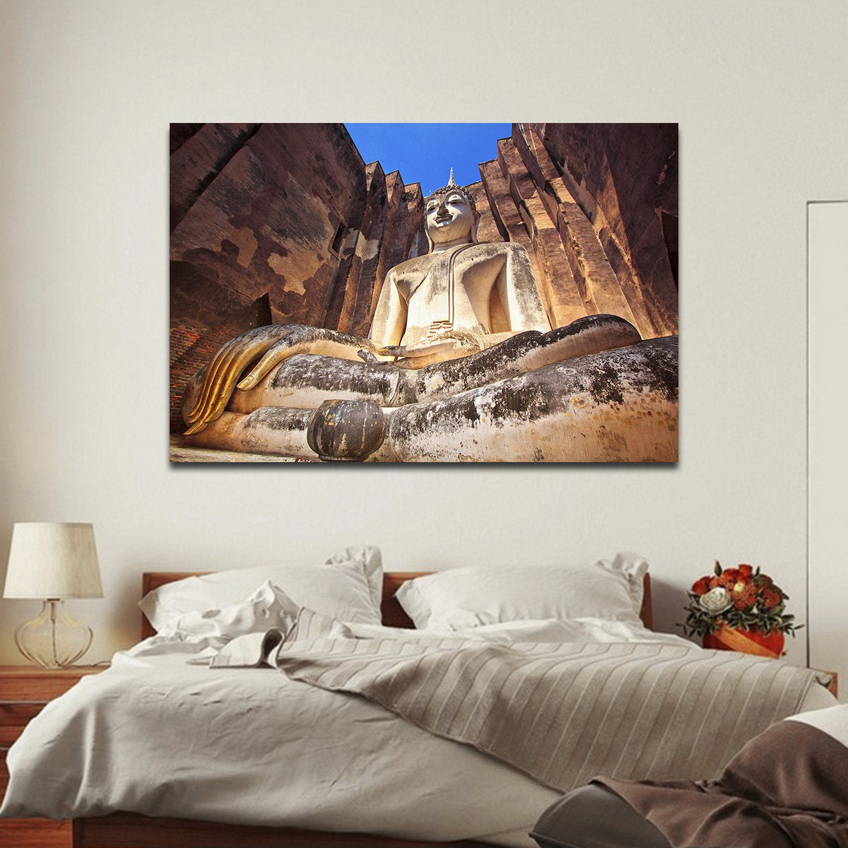 Wat Si Chum Multi Panel Canvas Wall Art
