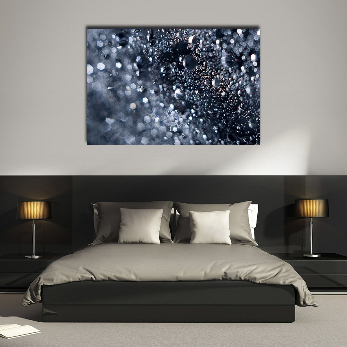 Water Drop Multi Panel Canvas Wall Art