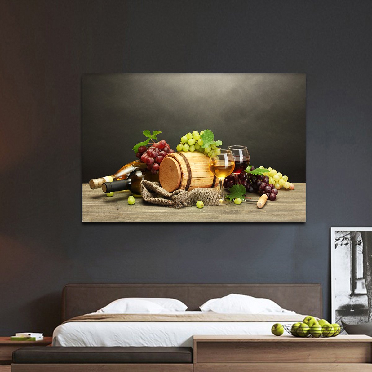 Wine Blend Multi Panel Canvas Wall Art