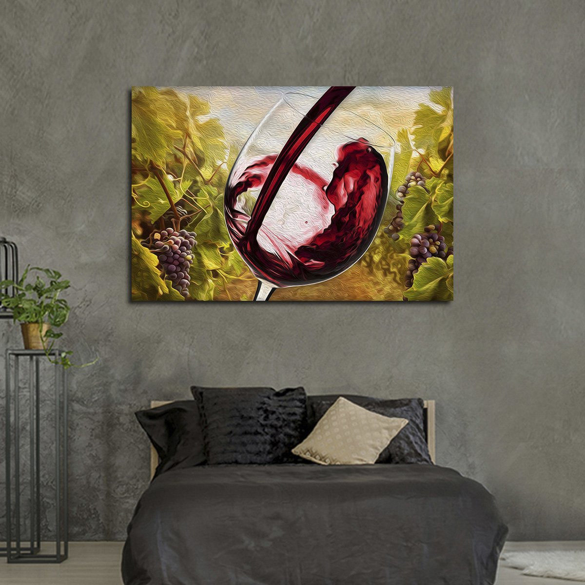 Tuscan Vineyard Multi Panel Canvas Wall Art