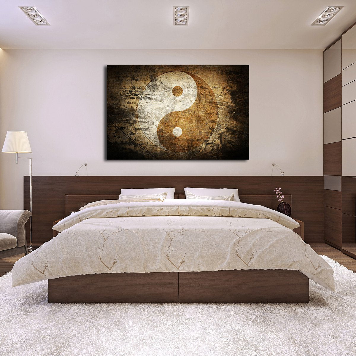 Yin-Yang Multi Panel Canvas Wall Art