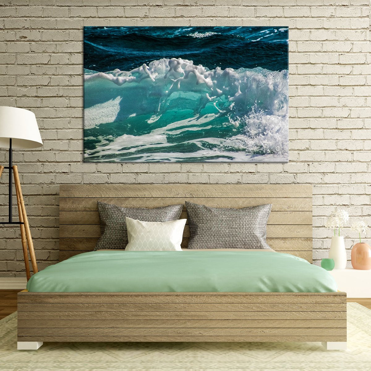 Small Splash Multi Panel Canvas Wall Art