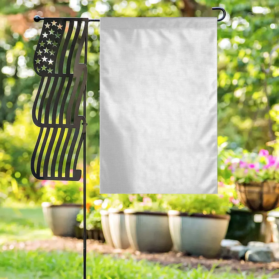 test Linen Garden Flag 12 x 18 to connect