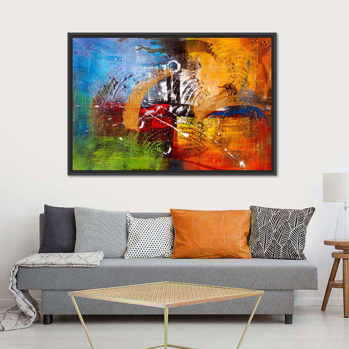 Colorful Abstract Wall Art