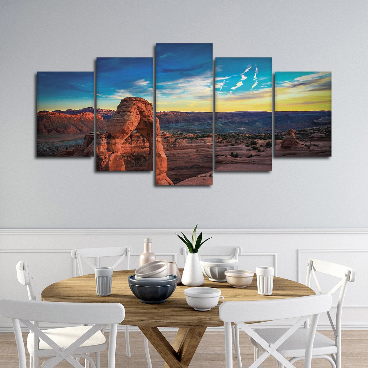 Arches National Park Multi Panel Canvas Wall Art