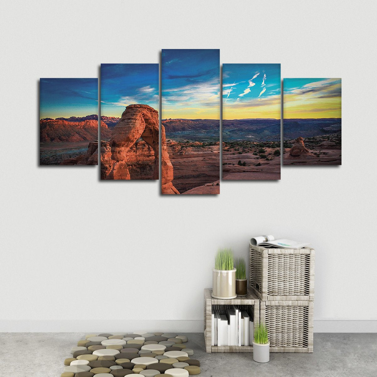 Arches National Park Multi Panel Canvas Wall Art