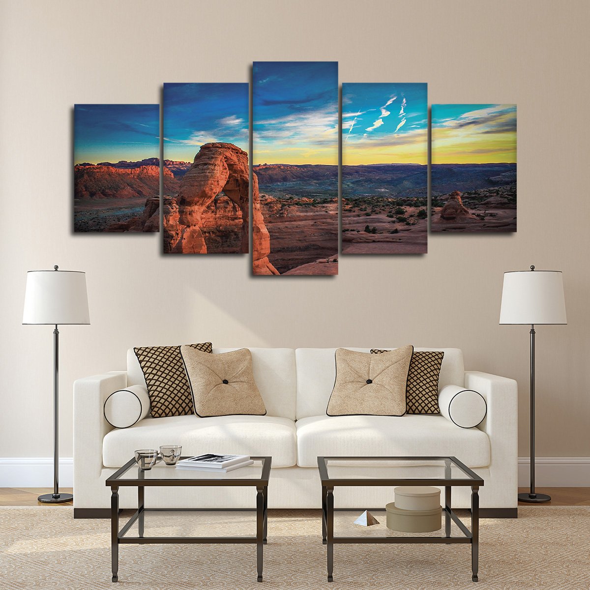 Arches National Park Multi Panel Canvas Wall Art