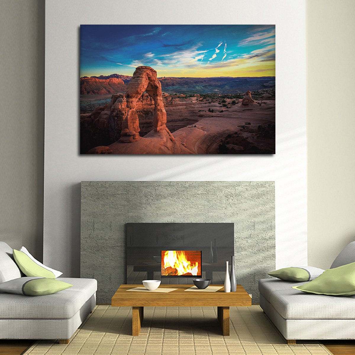 Arches National Park Multi Panel Canvas Wall Art
