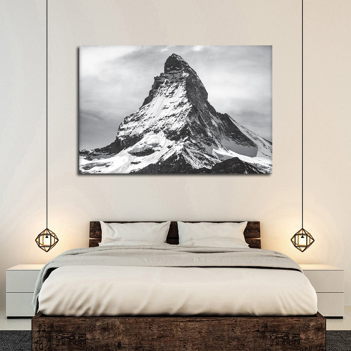Enormous Matterhorn Multi Panel Canvas Wall Art