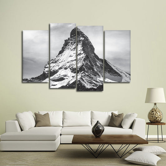 Enormous Matterhorn Multi Panel Canvas Wall Art