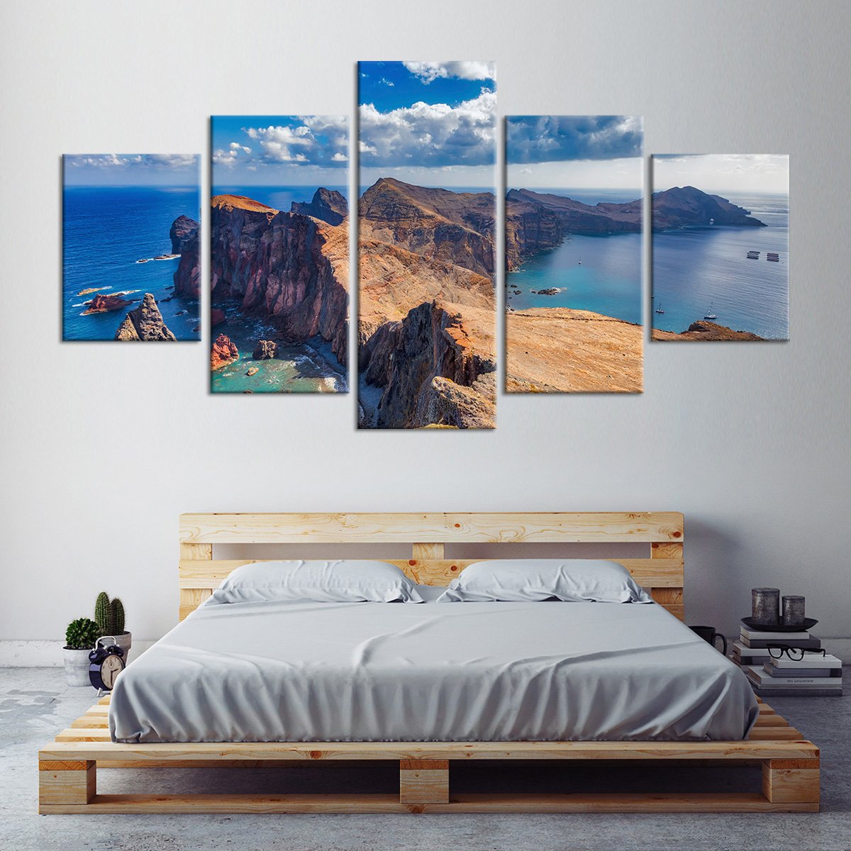 Gorgeous Cabo De Roca Multi Panel Canvas Wall Art