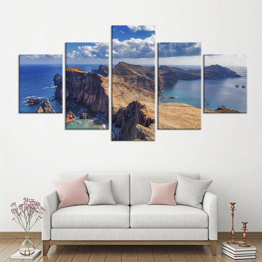 Gorgeous Cabo De Roca Multi Panel Canvas Wall Art