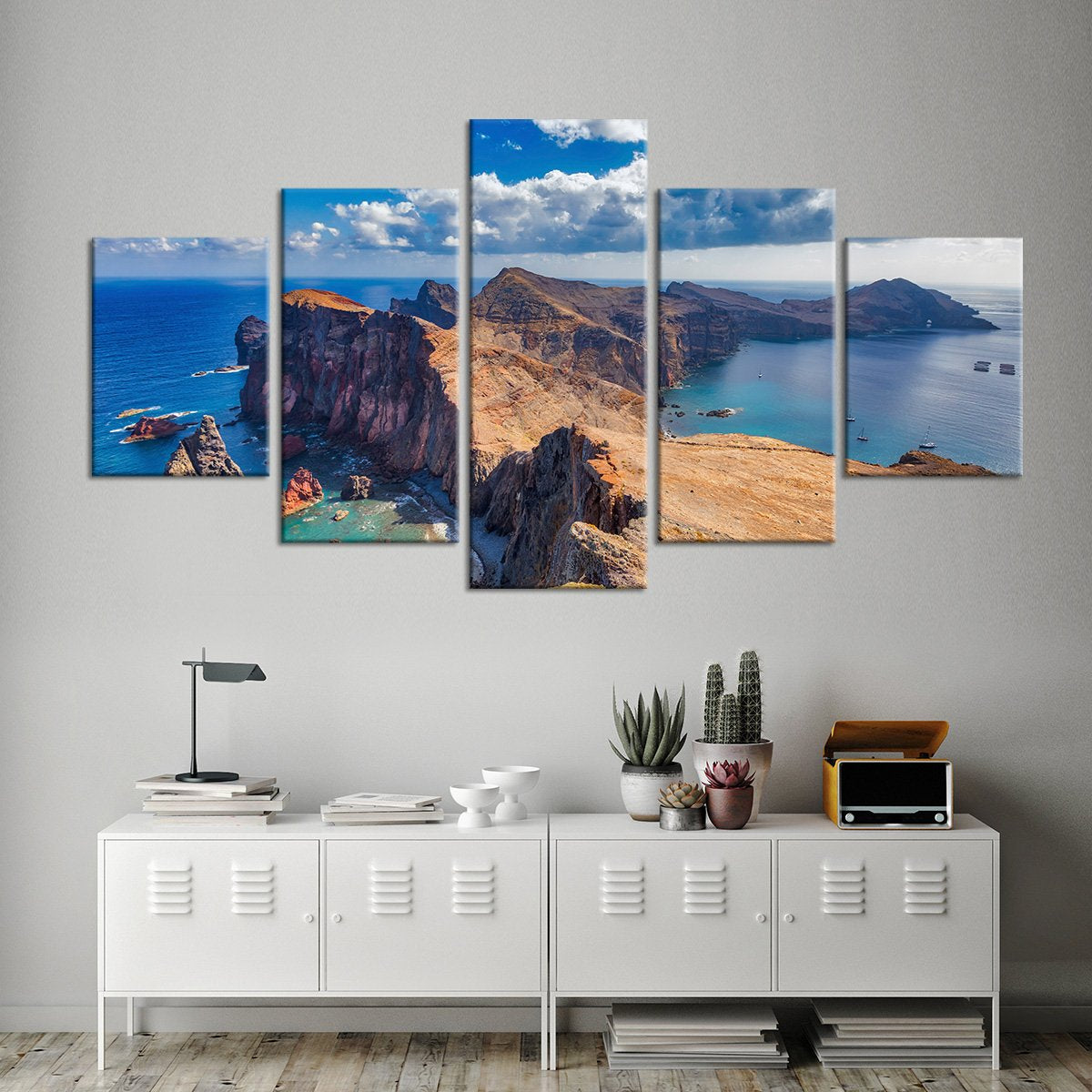Gorgeous Cabo De Roca Multi Panel Canvas Wall Art