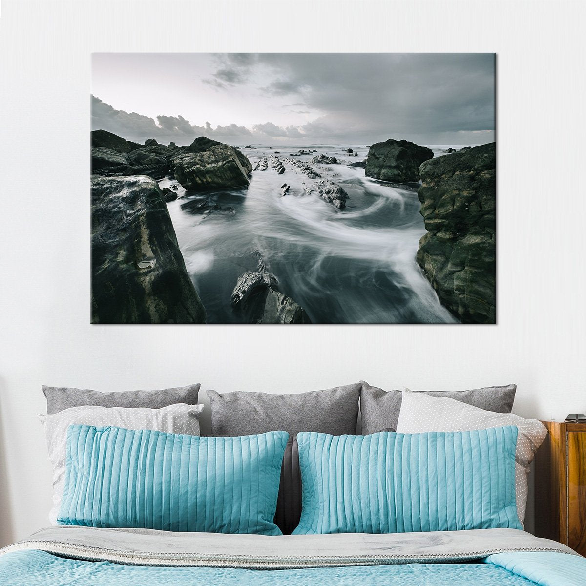 The Gorgeous Waterways Multi Panel Canvas Wall Art