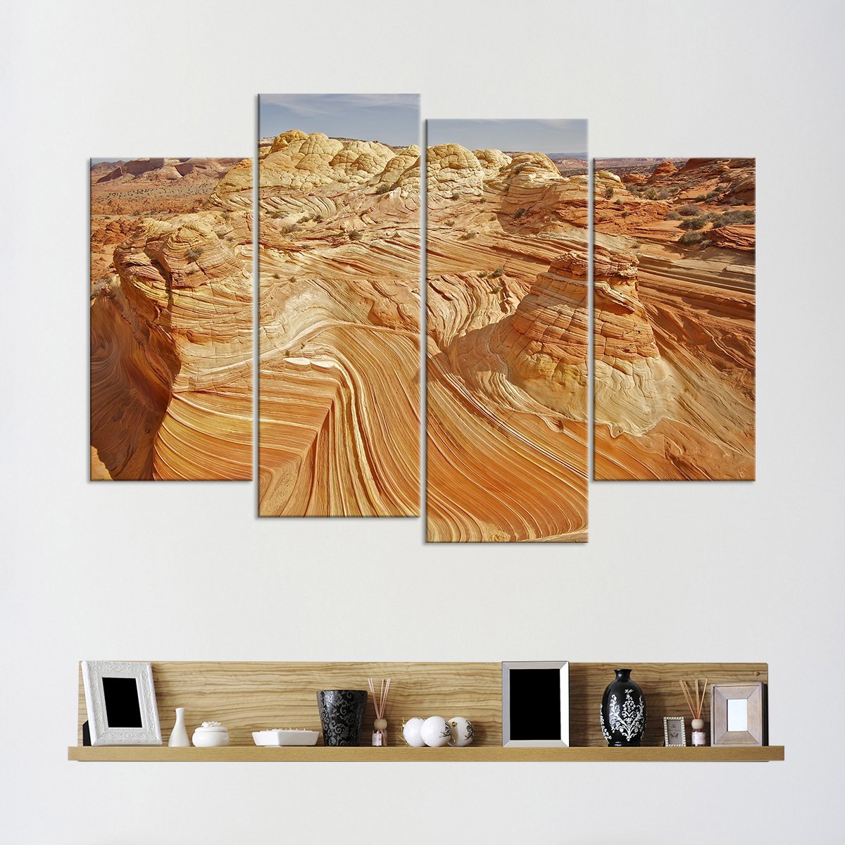 Fabulous Arizona Wave Multi Panel Canvas Wall Art