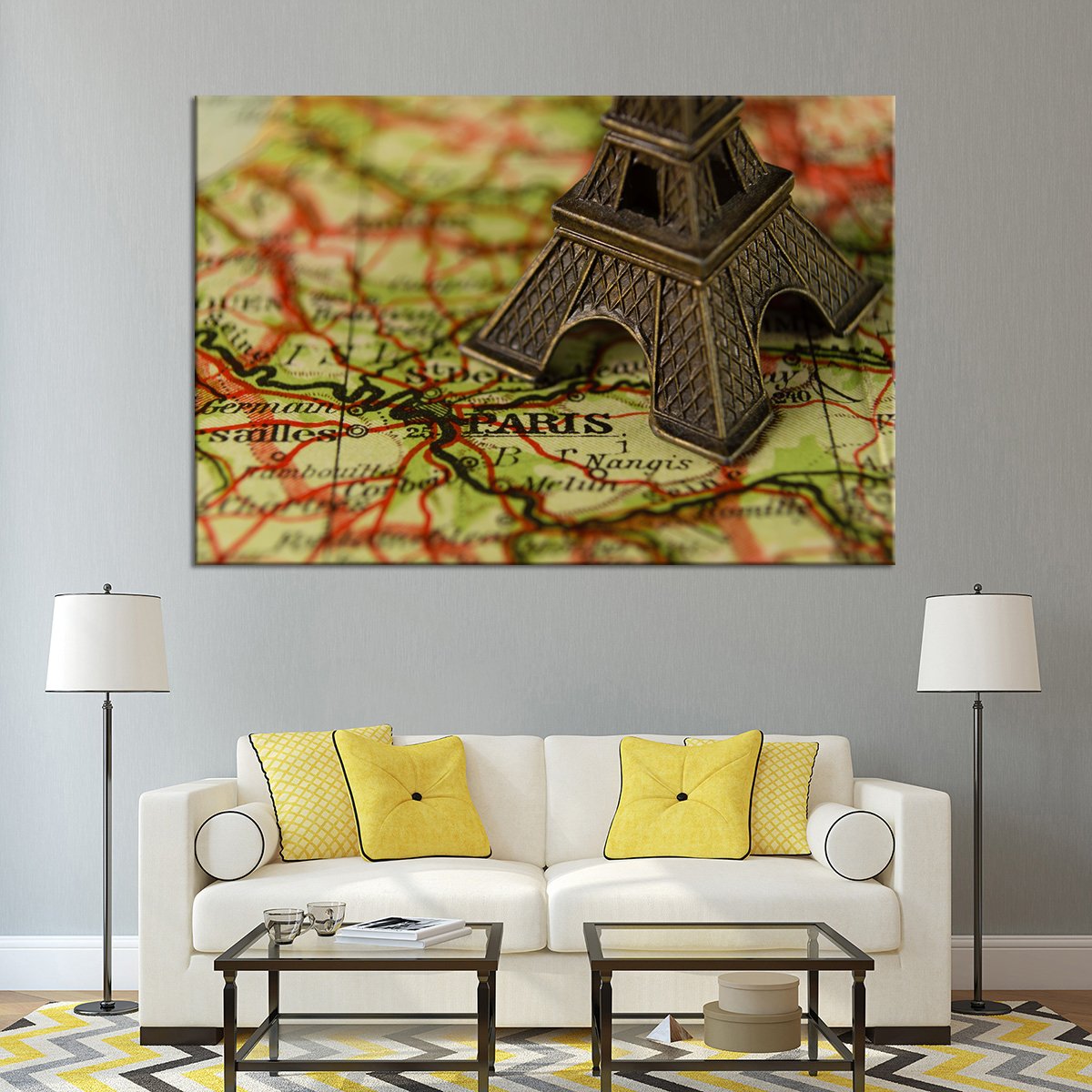 Explore Splendid Paris Multi Panel Canvas Wall Art